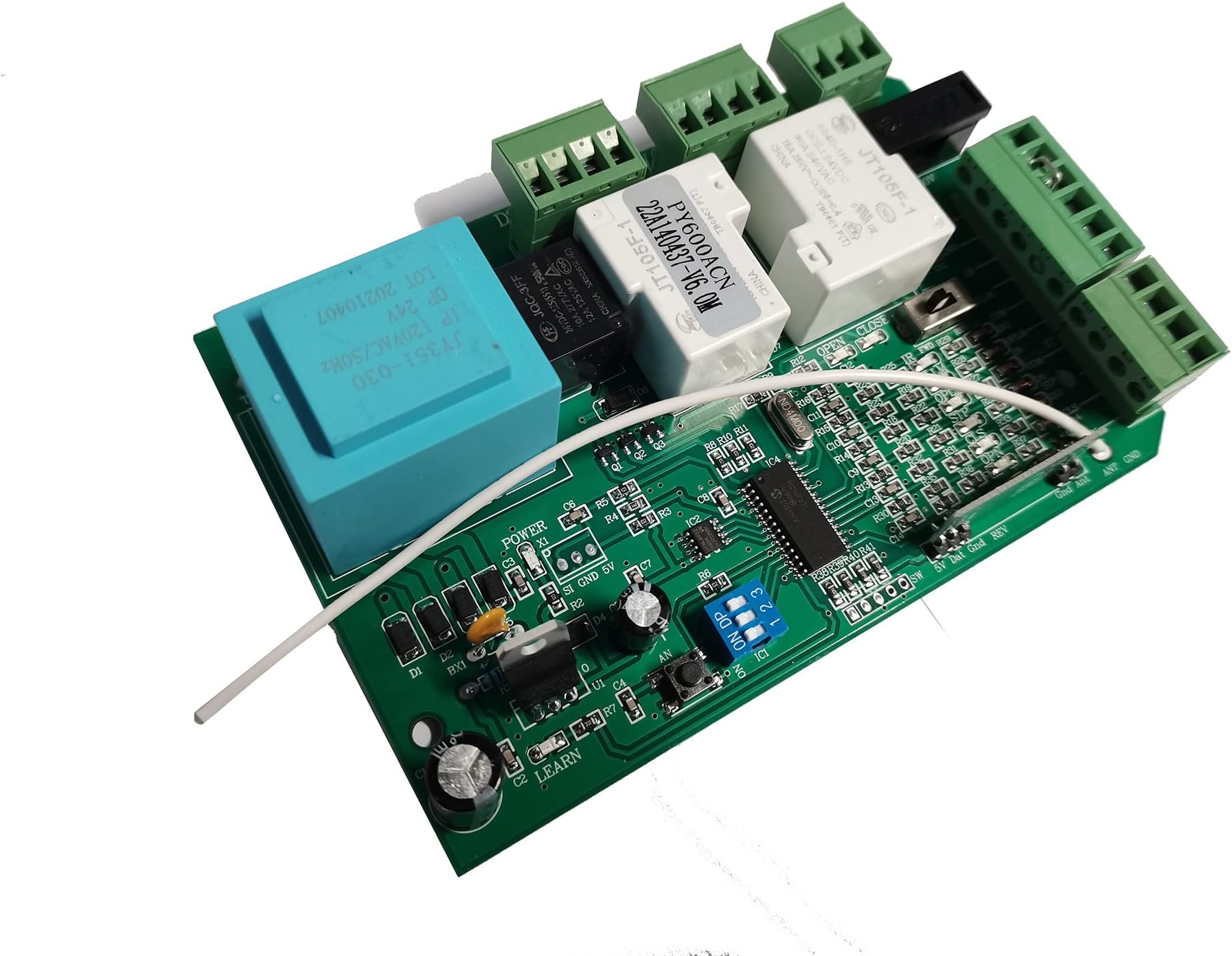 GATEXPERTMain Replacemet Control Board for Sliding Gate and Door Openers Security Electronic Main 110V/60Hz Circuit Board Universal