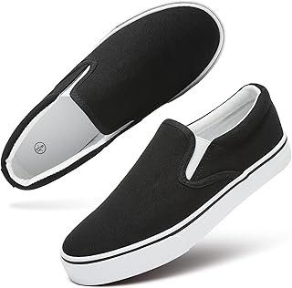 Womens Canvas Sneakers Loafers Shoes%Ef%Bc%88us9 Black%Ef%Bc%89