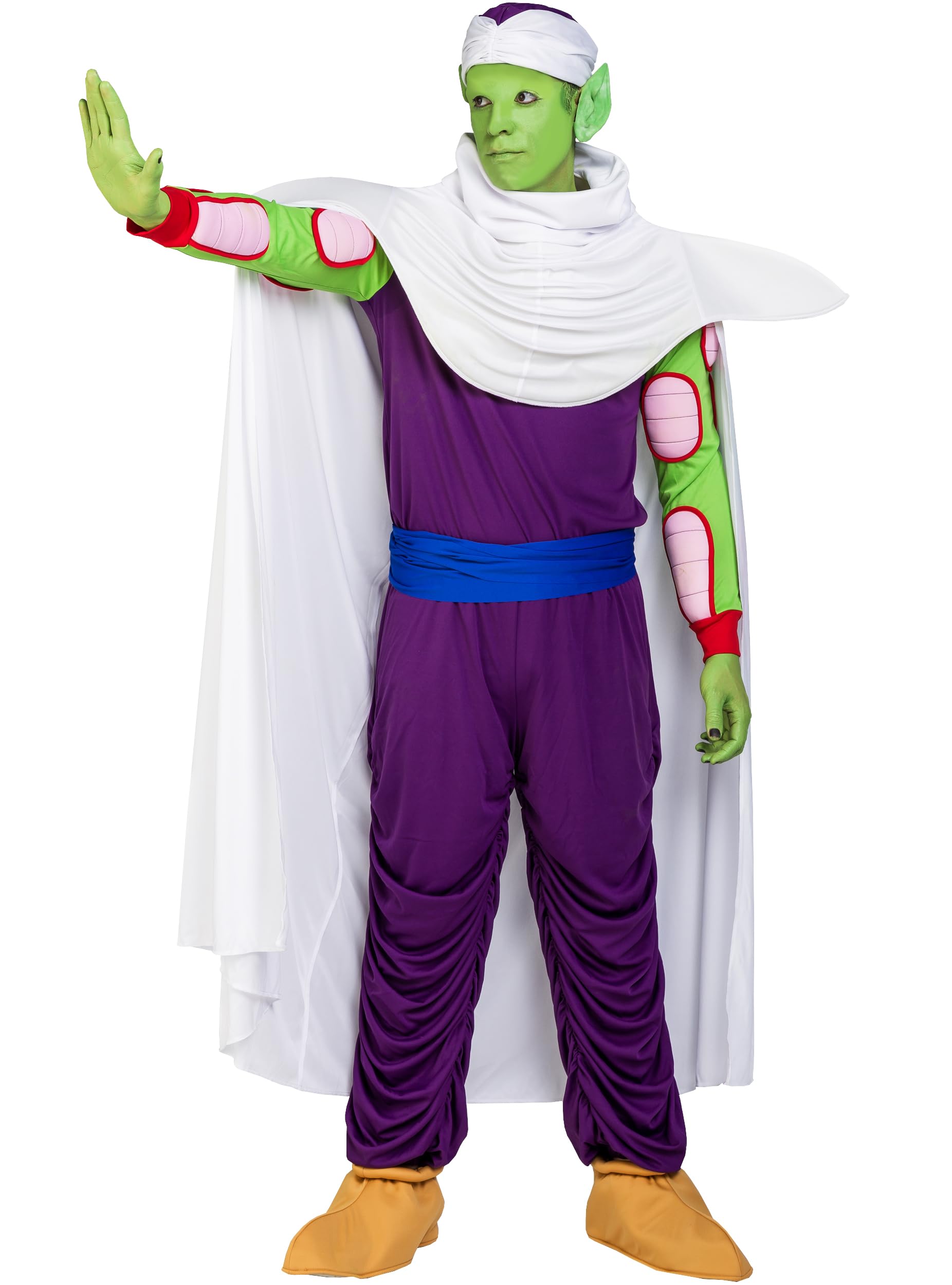 Funidelia | Disfraz de Piccolo Dragon Ball para hombre Bola de Dragón, Manga, Saiyan - Disfraz para adultos y divertidos accesorios para Fiestas, Carnaval y Halloween - Talla XL - Morado