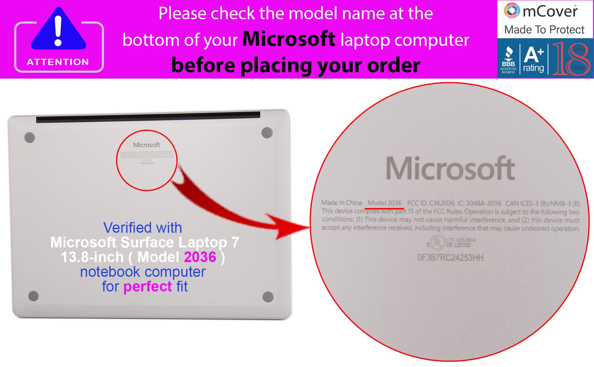 mCover Funda solo compatible con Microsoft Surface Laptop 7 Windows 2024+ de 13.8 pulgadas con CPU ARM y Copilot+ alimentado por IA (no compatible con otros modelos de superficie), color aguamarina