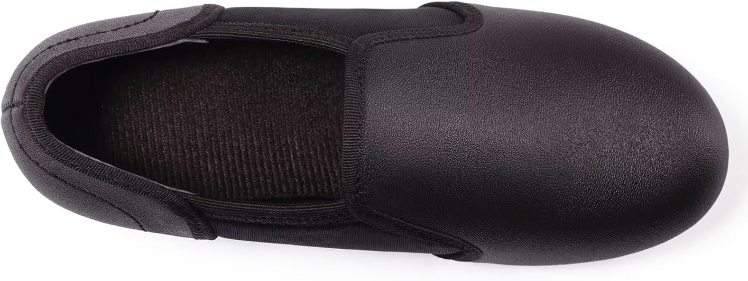 Tap Shoes for Girls and Boys - Slip-On Elastic Design | Non-Skid Sole & Premium PU Leather | Fashion Dance Shoes for Class & Stage Performances - Image 4