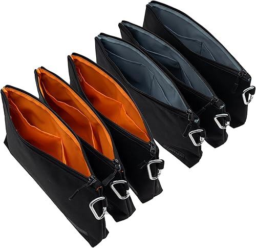 Miniatura 7 de COREFLEX Bolsa de herramientas de alta calidad con cremallera, bolsa de herramientas pequeña, bolsa de almacenamiento multiusos, bolsa