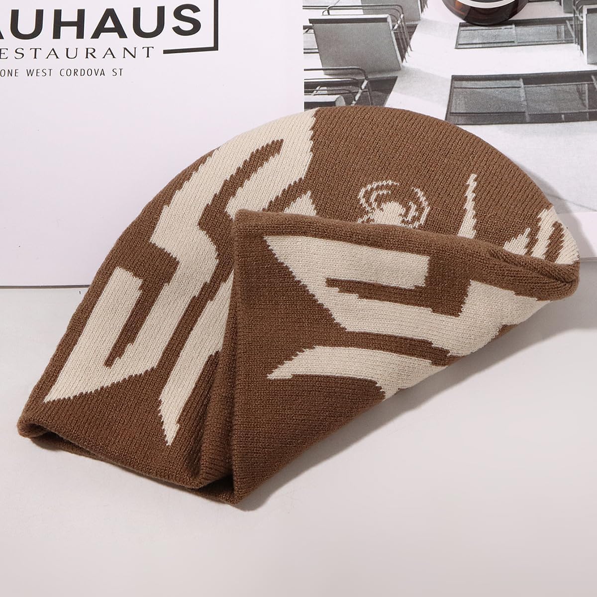 Y2K Beanie for Men Women Knitted Hat Winter Cap Gothic Spider Web Design Warm Skullies Cold Weather Knit Outdoor - Image 3