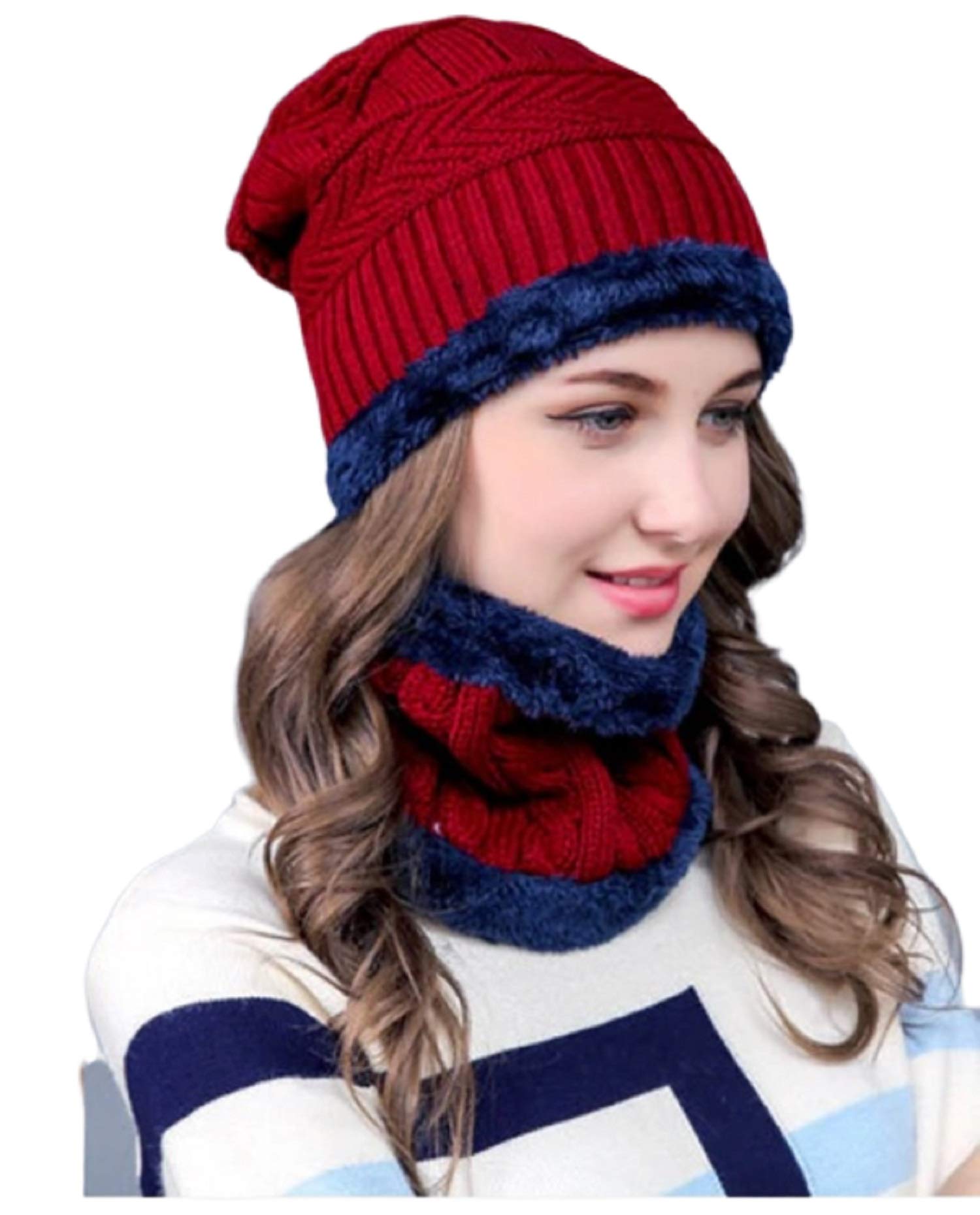 Buy Zacharias Women's Woolen Cap with 