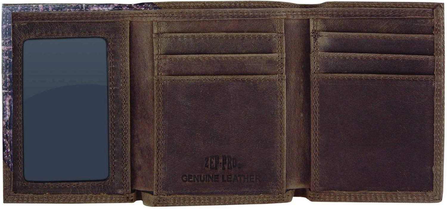 ZEP-PRO NCAA mens Trifold Wallet