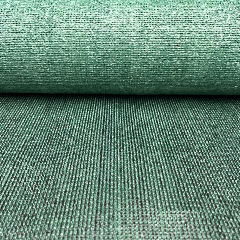 Telo ombreggiante TOTALNET PLUS 100 percento verde - 1,5 x 30 m rete oscurante 220 g/m2, frangivista, per divisori giardino, schermature per privacy balconi, cancellate, ringhiere