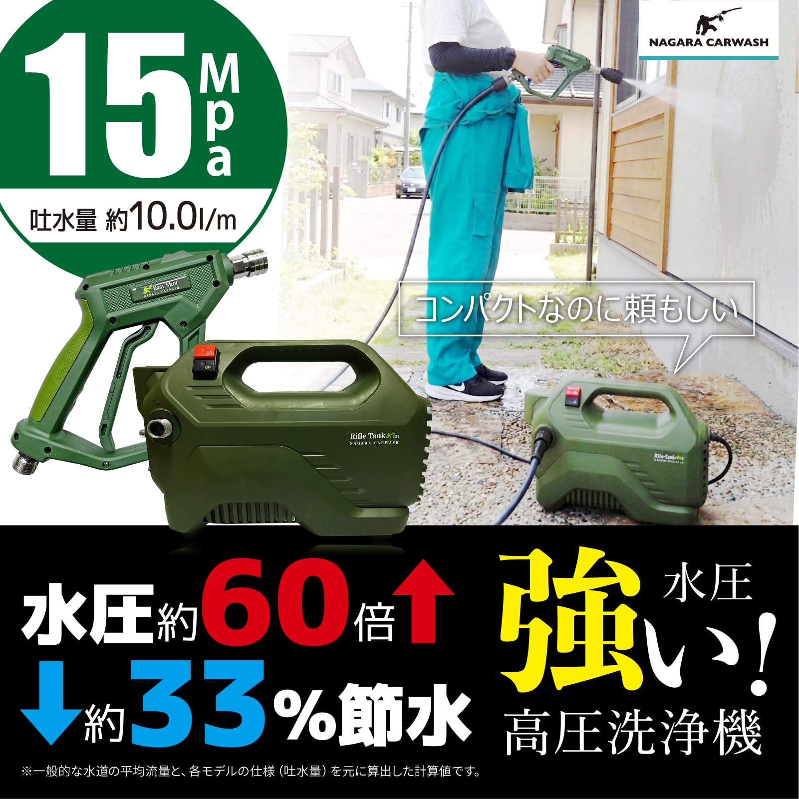 Amazon.co.jp: ながら洗車: イージーショット＆タンクセット