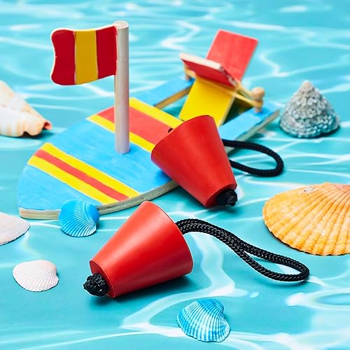 Miniatura 4 de Kit de tapones universales para kayak, 8 piezas, tapones de silicona para drenaje, tapones de drenaje con cordón