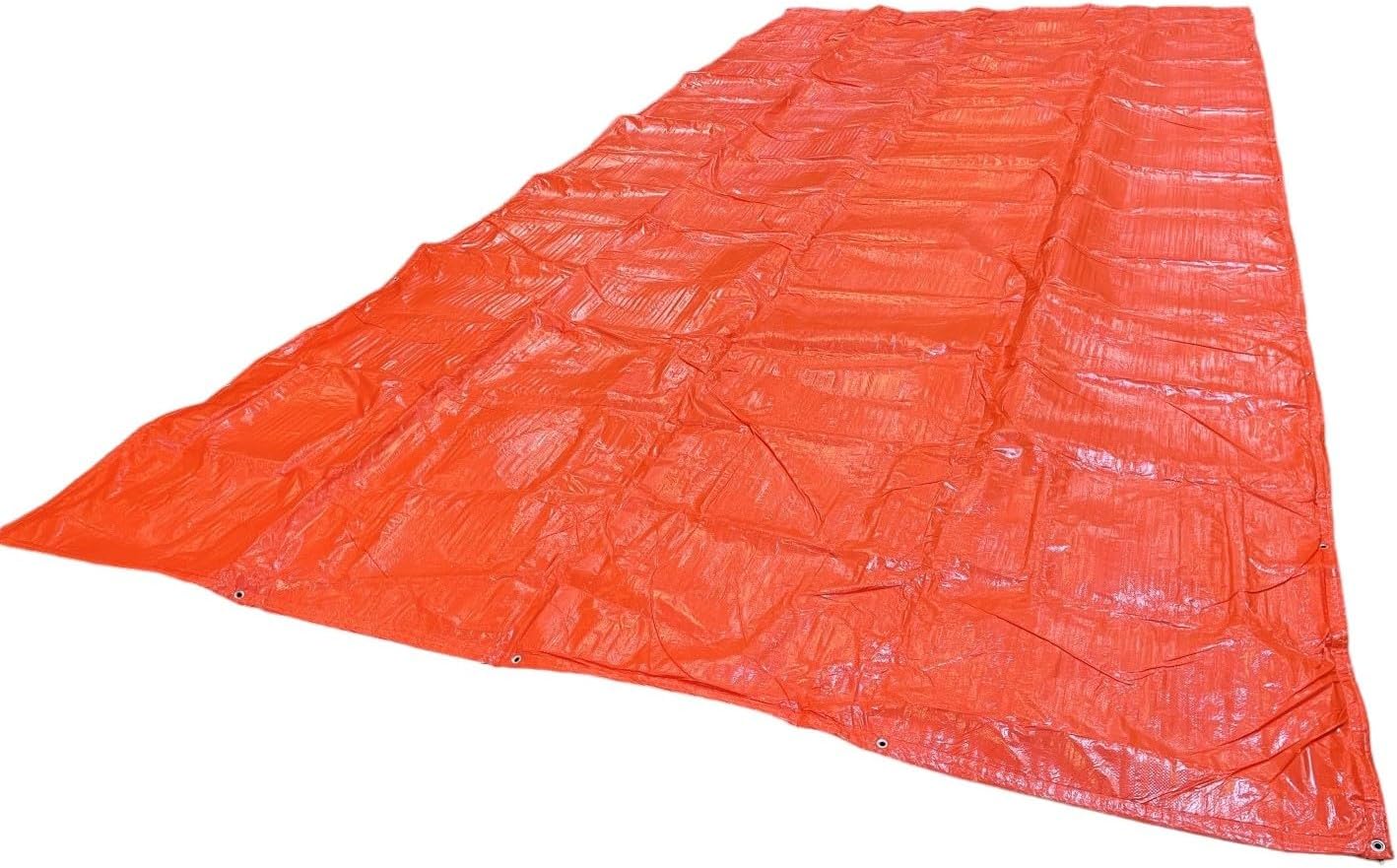 Sandbaggy Concrete Blankets Insulated 12 ft x25 ft with Grommets (max R-Value 3.35) - Waterproof, UV Resistant - Concrete Curing Tarp, Cement (1, 12 ft x 25 ft)