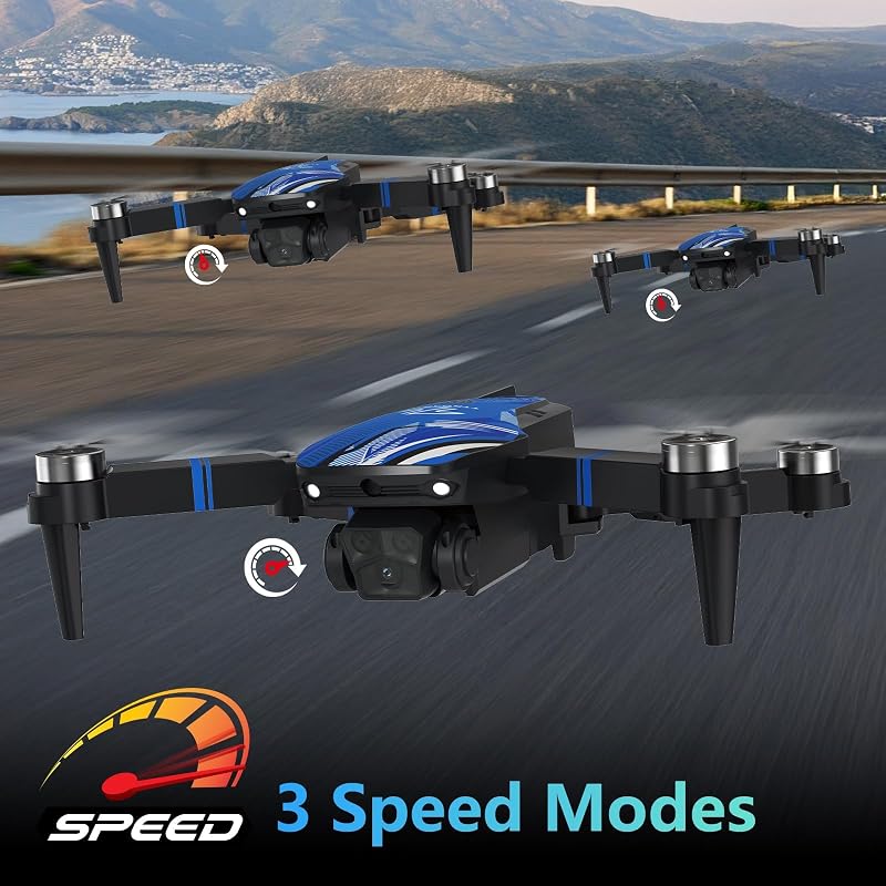 Dronă TTROARDS 4K cu ecran LCD de 2,8 inchi, motor fără perii, flux optic, evitare a obstacolelor la 270 de grade, sub 249 g pentru începători
