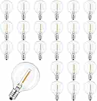 Lampadine G40 25 Pezzi - Luce Calda 7W E12 Per Catene Luminose - Foto 10
