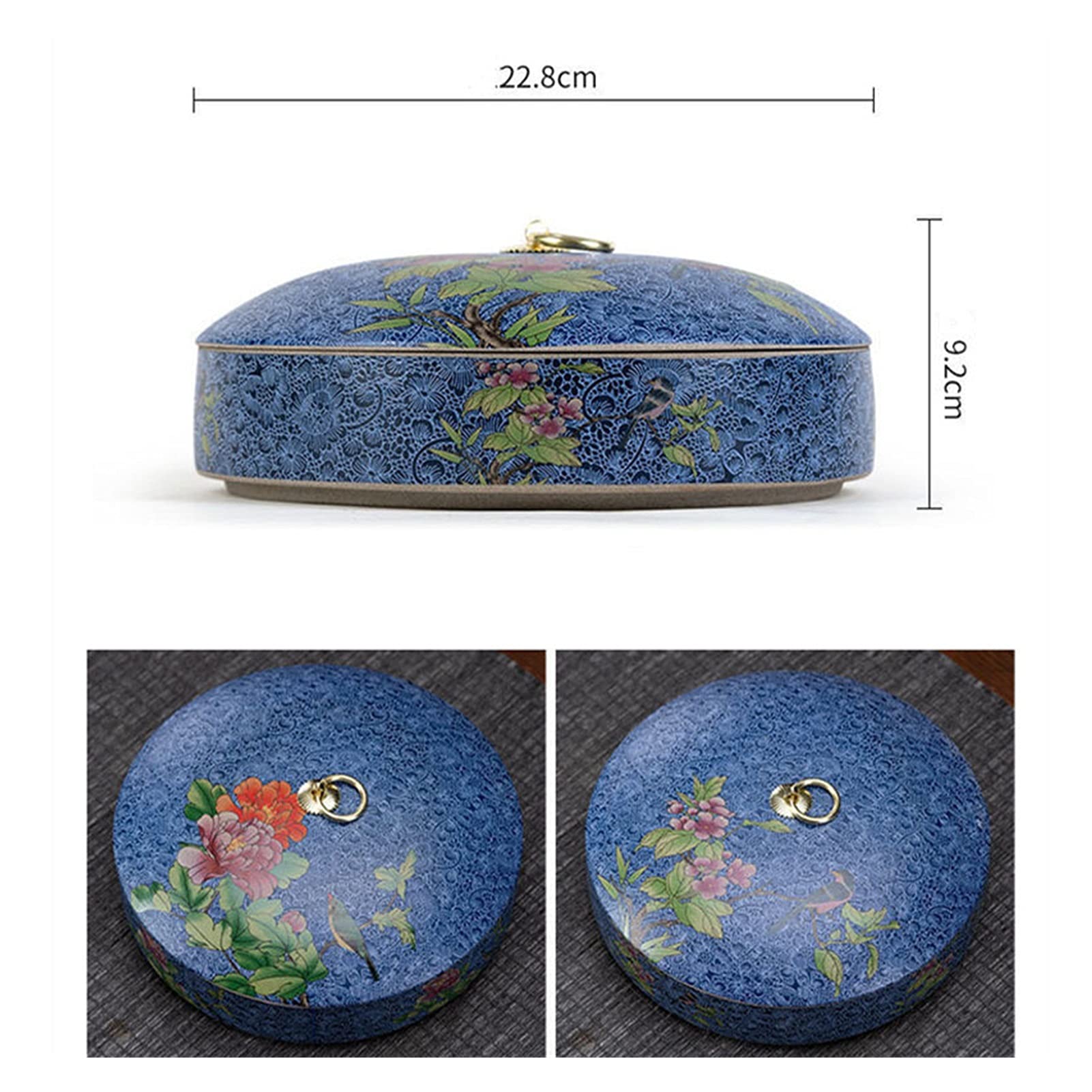 Słoiki na herbatę pojemnik na herbatę chiński ceramiczny pojemnik na herbatę duży pu'er herbata ciasto domowe kamionka hermetyczny słoik odporny na wilgoć pojemnik na herbatę zielona herbata