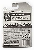 Vista 2 de Hot Wheels Honda CR-X 1985, Gráficos de velocidad 3/10 - Honda