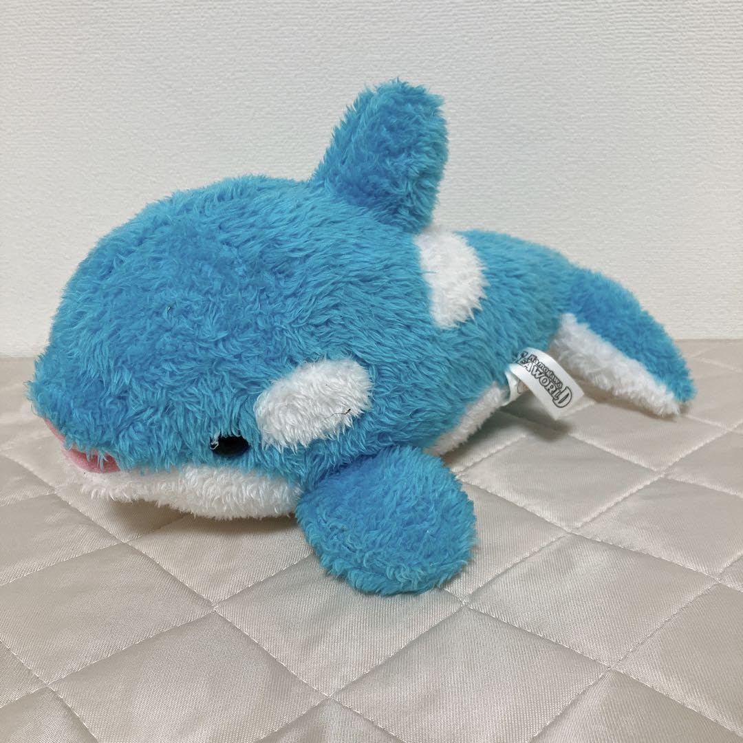 Amazon.co.jp: 鴨川シーワールド シャチ ぬいぐるみ 3匹セット 黒 黄色