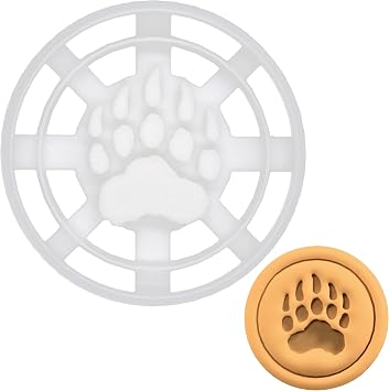 Bear Paw Print Cookie Cutter 1 Piece