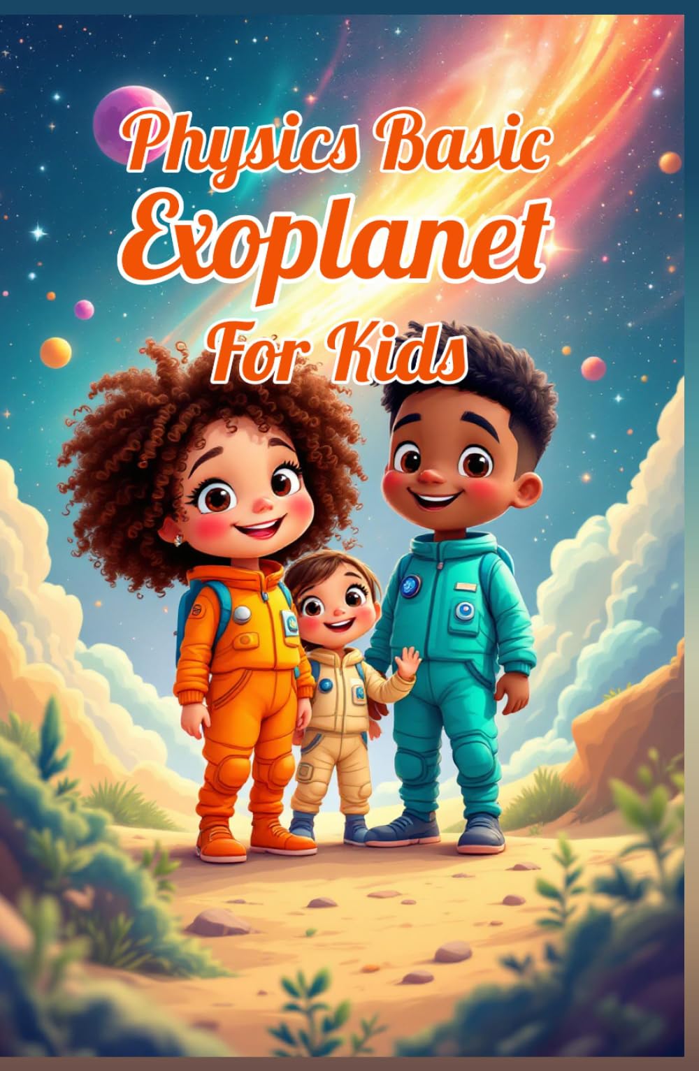 Physics Basic Exoplanet for Kids: How Scientists Hunt Alien Worlds, Habitable Zones, TRAPPIST-1 and the Search for Life Beyond Our Solar System (Physics Kids Books)