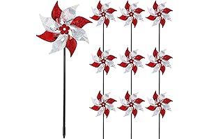 Hausse Reflective Pinwheels | Scare Birds, Illuminate Nights, Decorate Yards