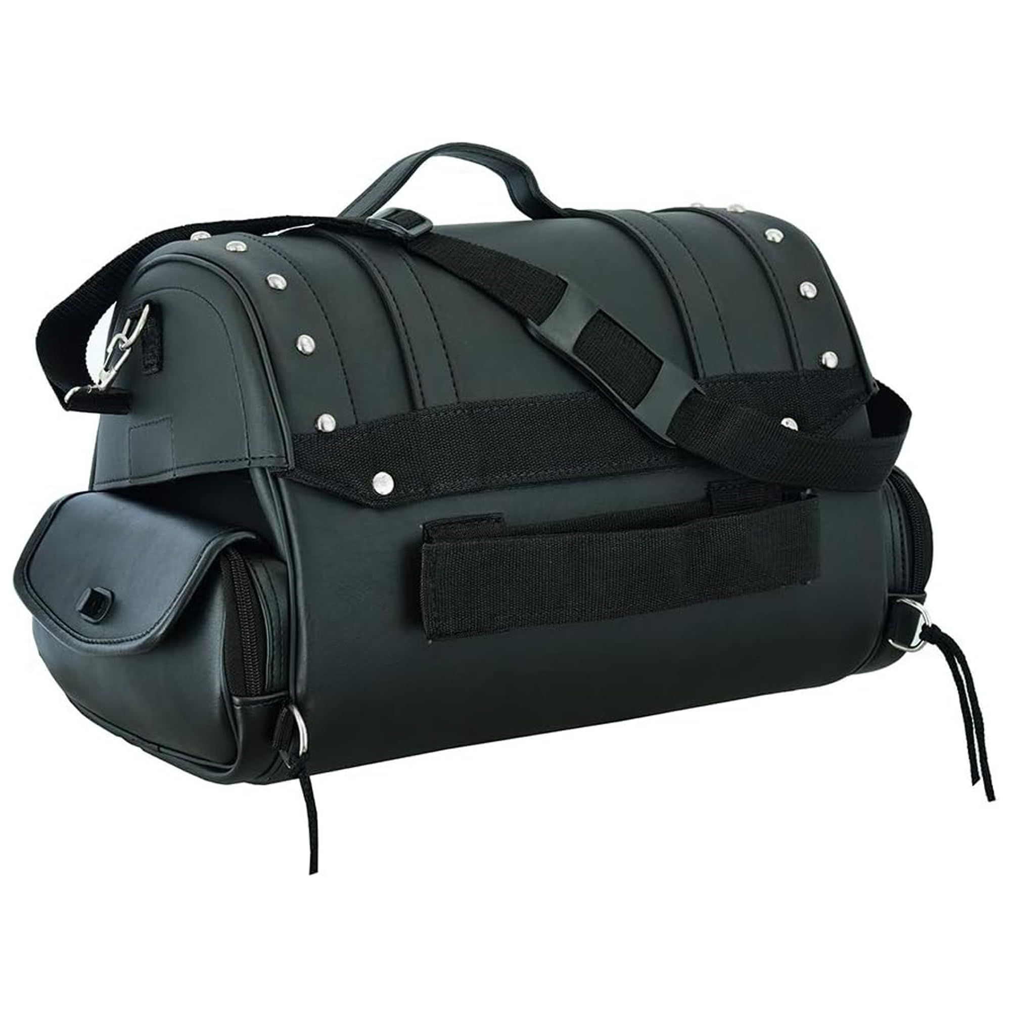 Motorrad Satteltaschen wasserdichte Motorrad Reisetasche große Kapazität echtes Leder Fahrrad-Sitztasche Motorradausrüstung (SB-286)