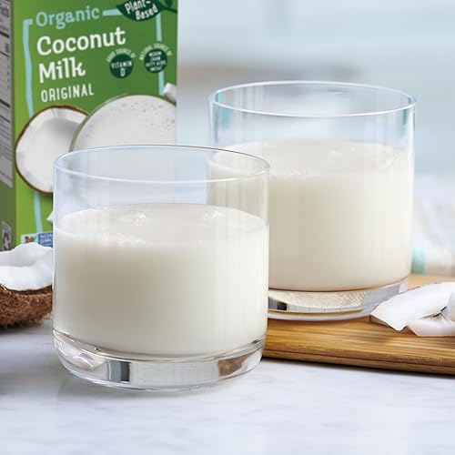 Miniatura 6 de Pacific Foods Leche de coco orgánica original, leche a base de plantas, cartón de 32 onzas