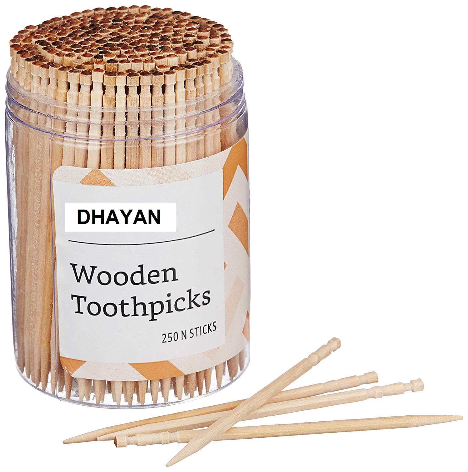 Buy Wooden Toothpicks [ 250 Sticks/Pack ] (2) Online at Low Prices in