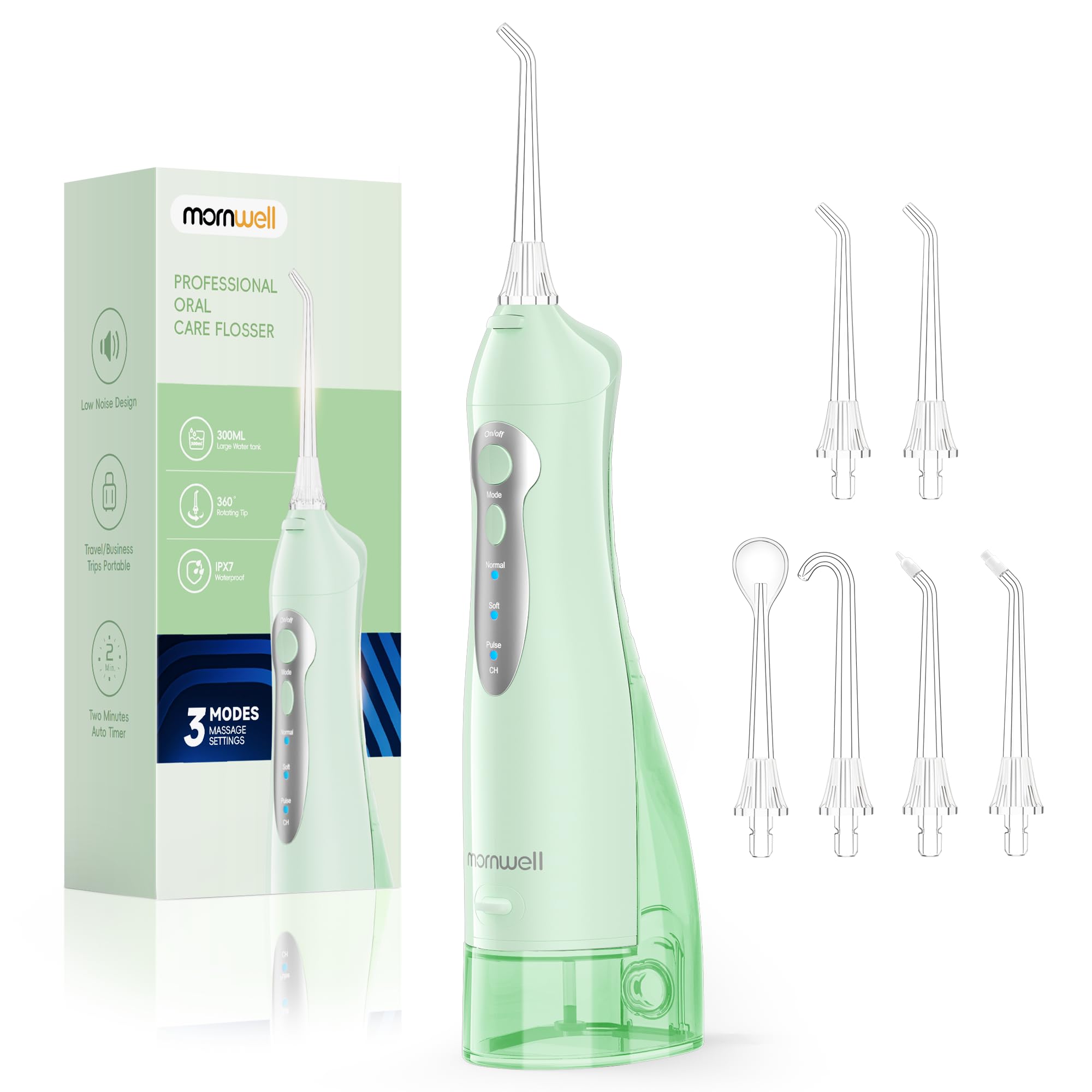 Hydropulseur dentaire sans fil portable et étanche pour le voyage - 8