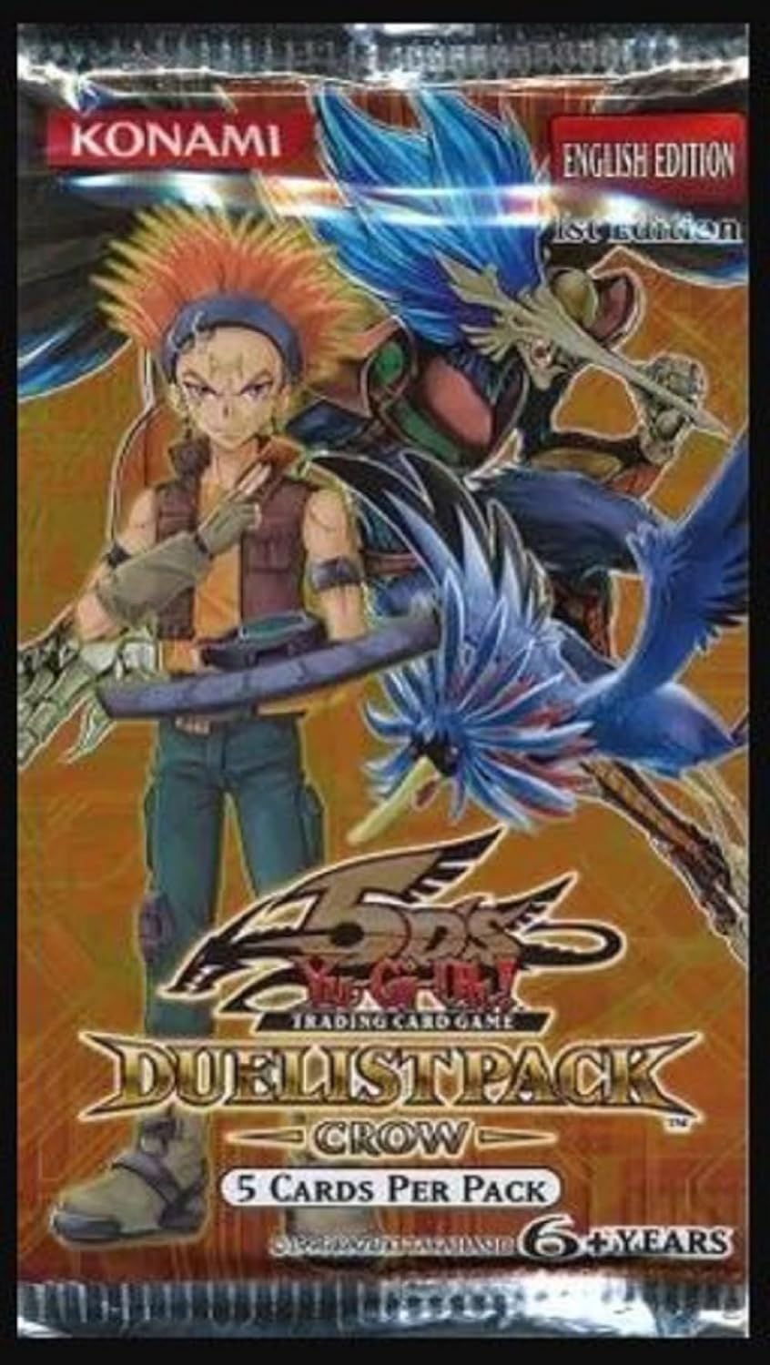 Yugioh Duelist Pack Crow booster pack sellado