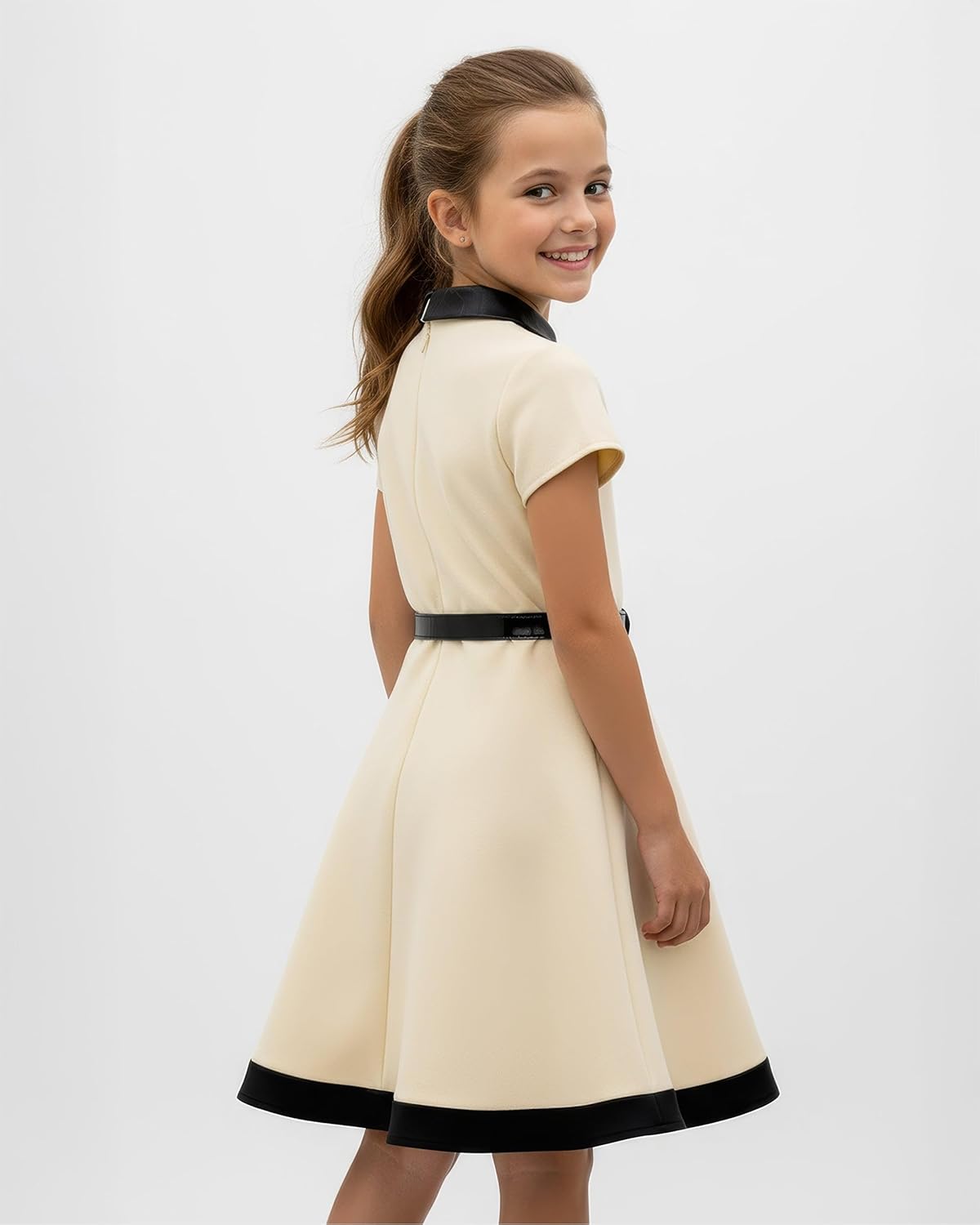 BlackButterfly Kids 'Lucy' Vintage Clarity 50's Girls Dress - Image 5