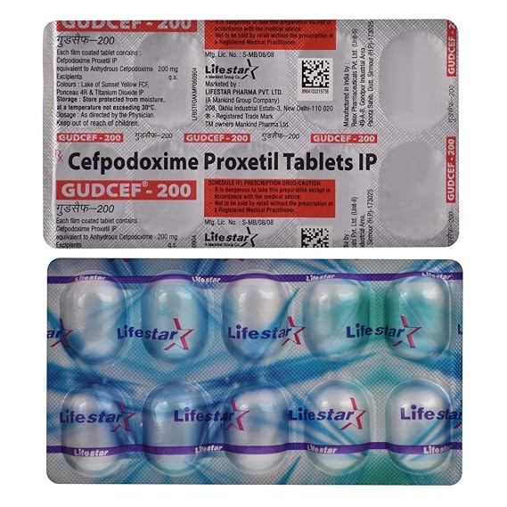 Gudcef 200 Strip of 10 Tablets Amazon.in Health & Personal Care