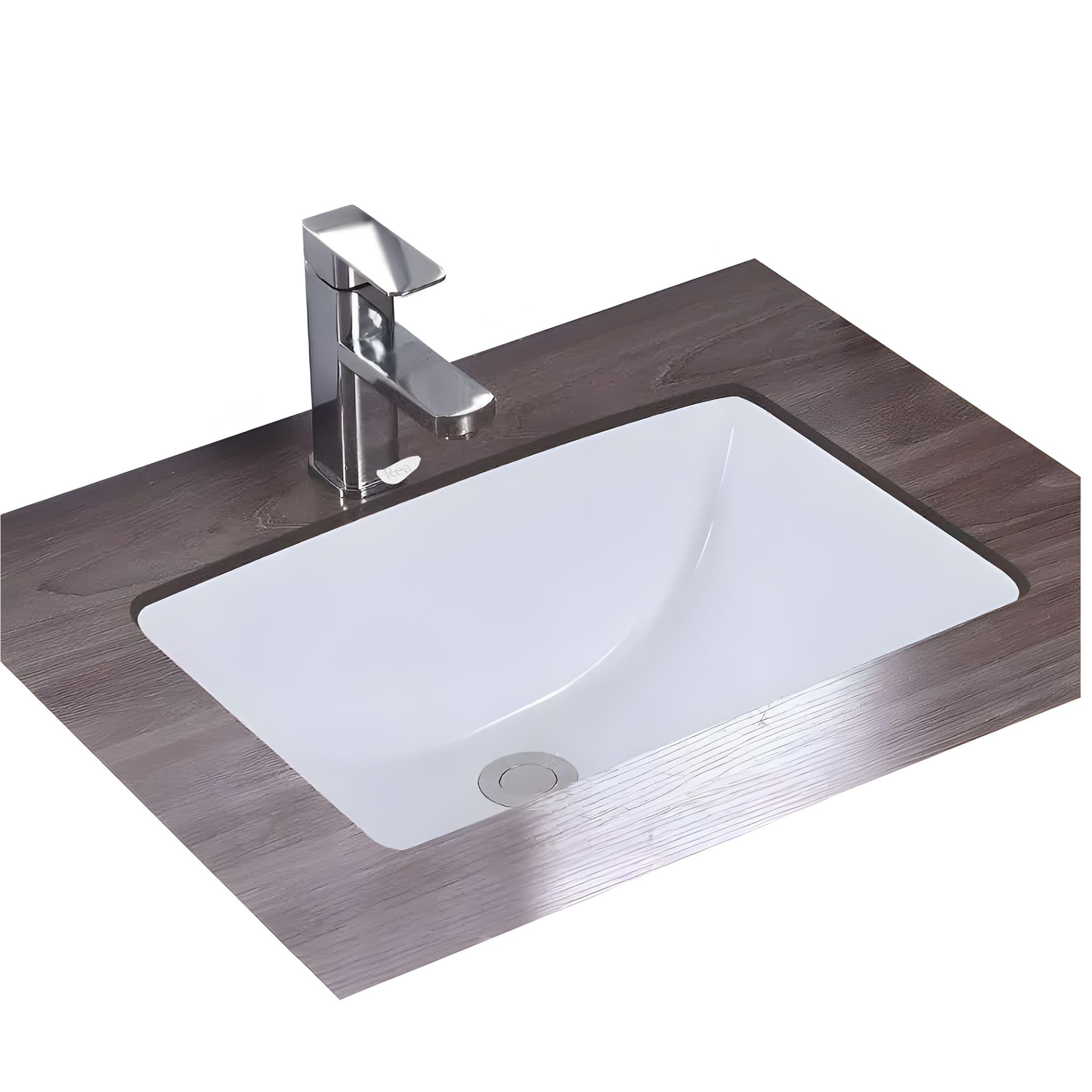 REA COUNTERTOP WASHBASIN Adela White, COUNTERTOP WASHBASIN Made of Ceramic