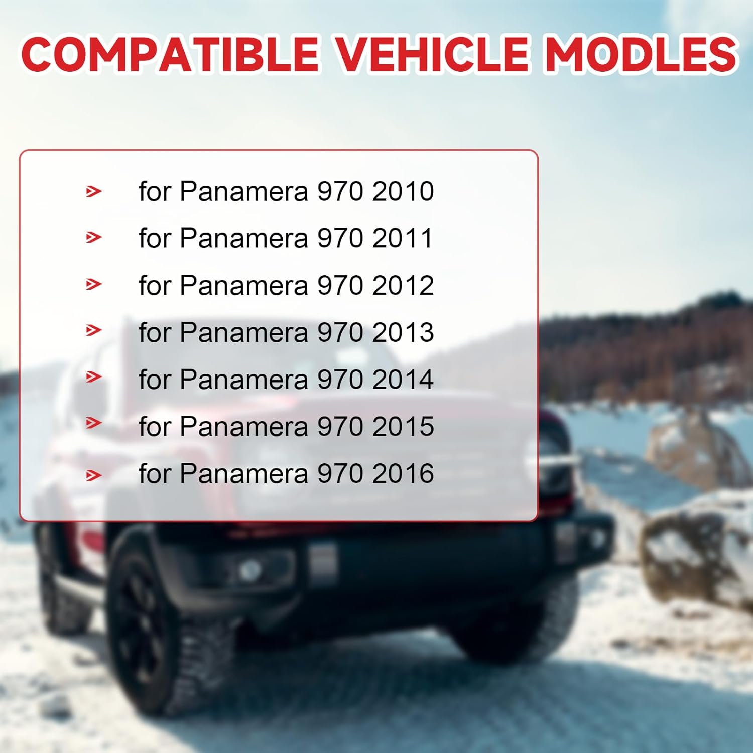 1pc Air Suspension Compressor Pump Assembly w/Relay for Panamera 970 10-16 97035815107