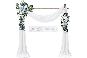 SOJOCK Wedding Arch Wood Floral Kit