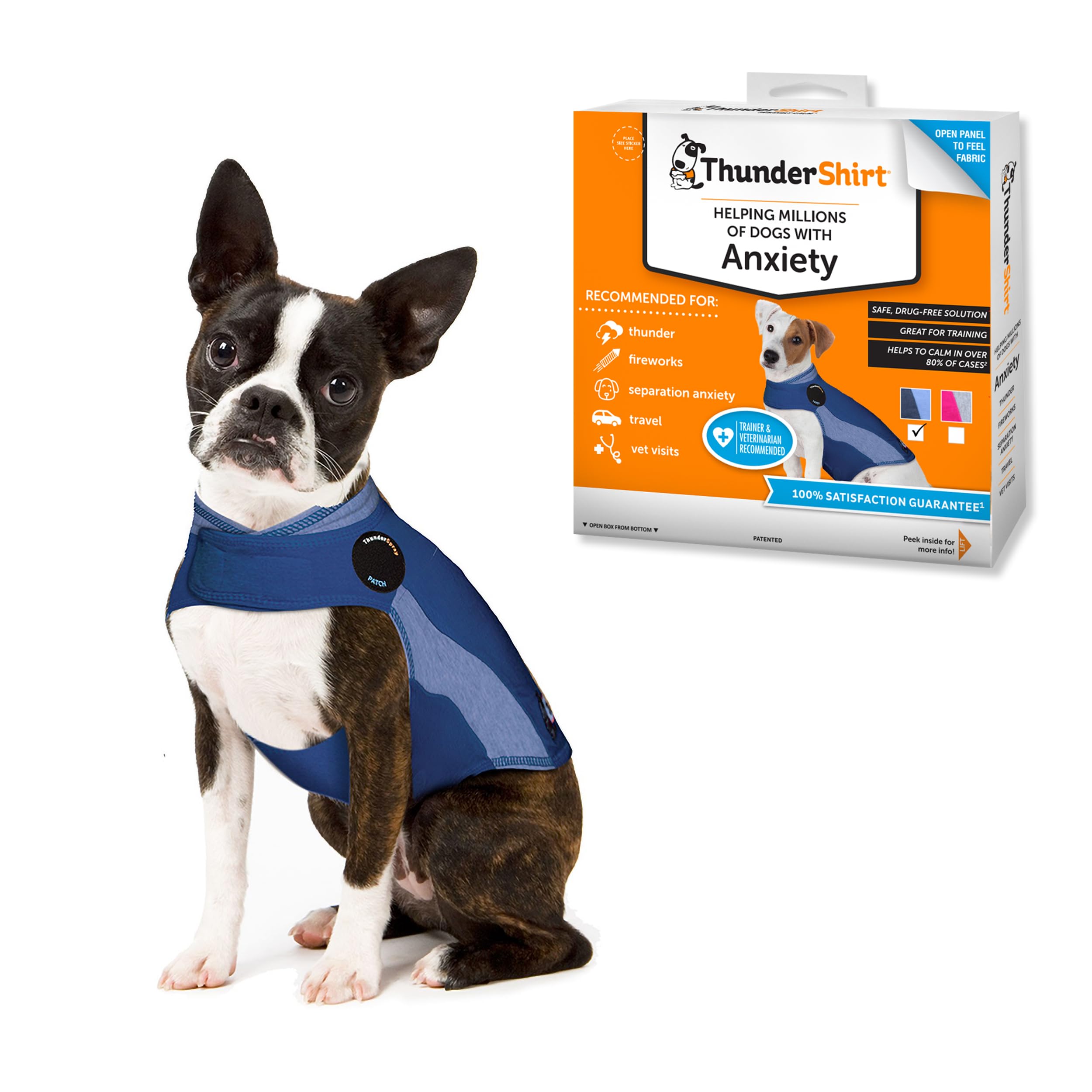 Thundershirt Polo, XS, Blue