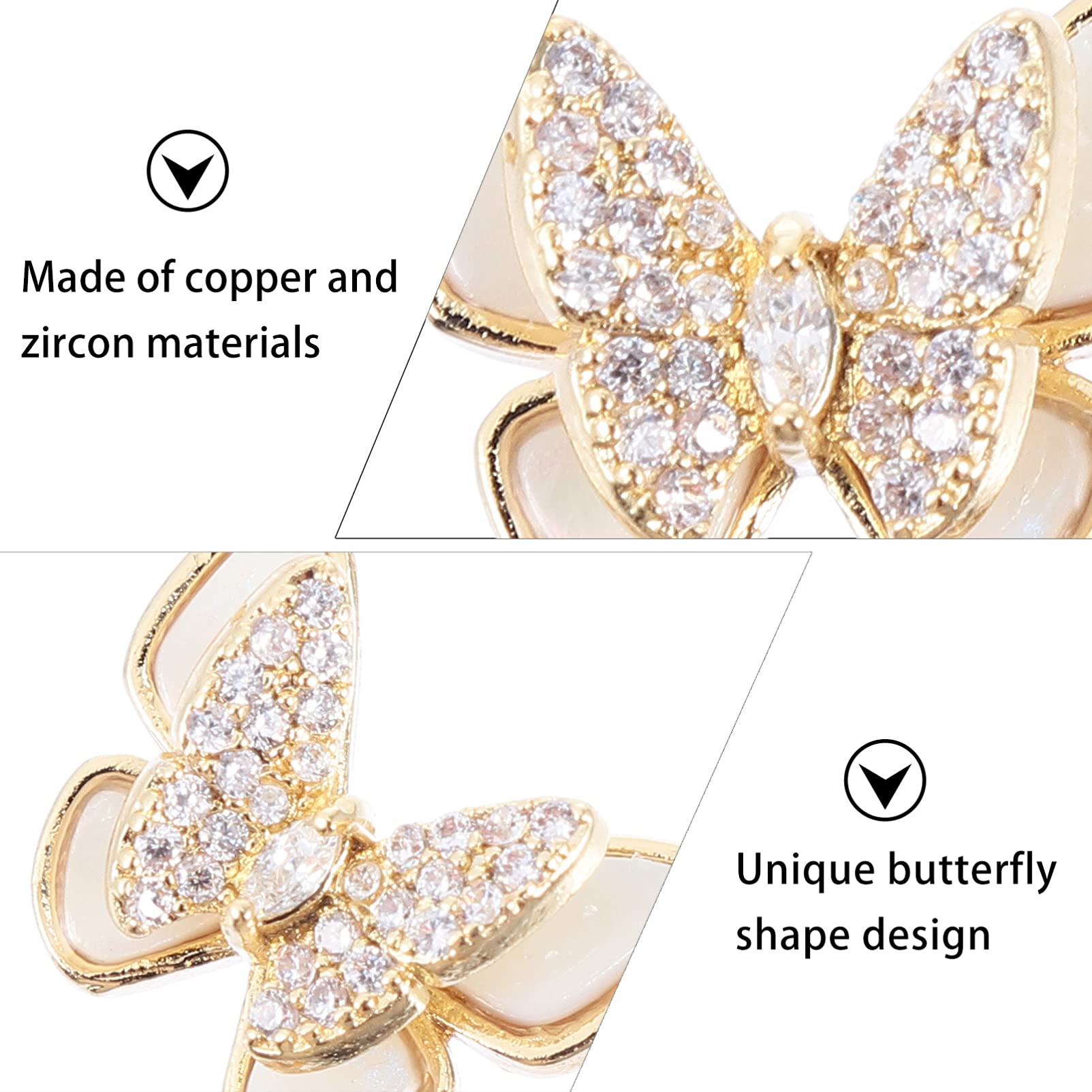 Beavorty 15 Piezas De Tachuelas De Uñas Con Diamantes De Imitación Accesorios De Joyería Accesorios De Joyería De Uñas De Metal Para Decoración De Niñas Hermosos Accesorios De Arte De