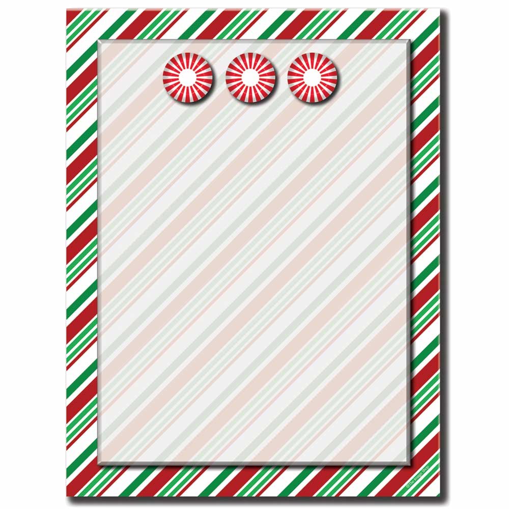 Seasonal Stripes Letterhead Laser & Inkjet Printer Paper, 100pk