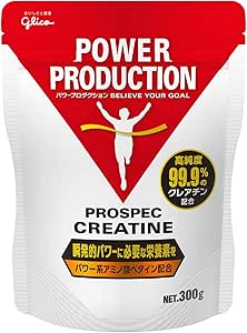 江崎グリコ アミノ酸プロスペッククレアチンパウダー 300g 高純度99.9%のクレアチン ベタイン クレアチンモノハイドレート