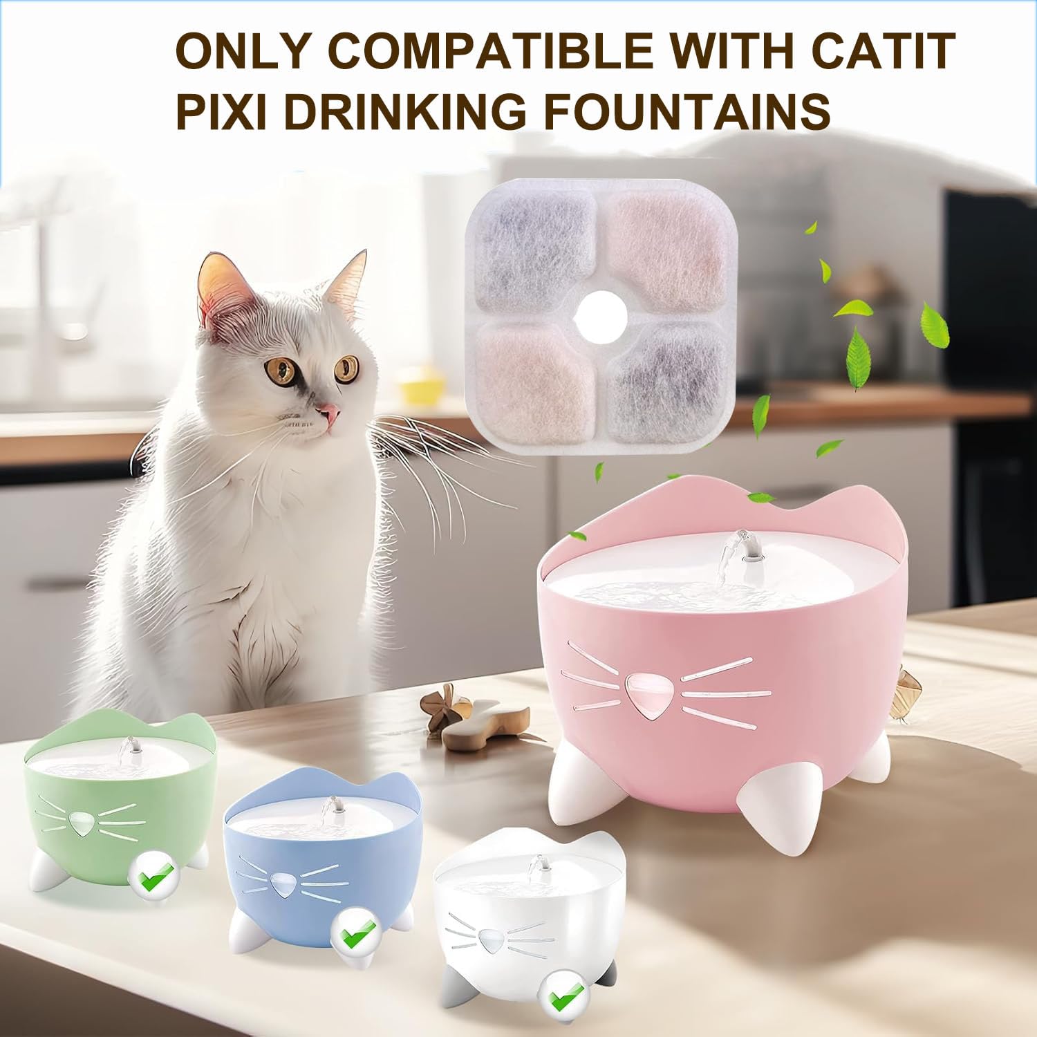 Amazon.co.jp: キャットウォーターファウンテンフィルター 交換用