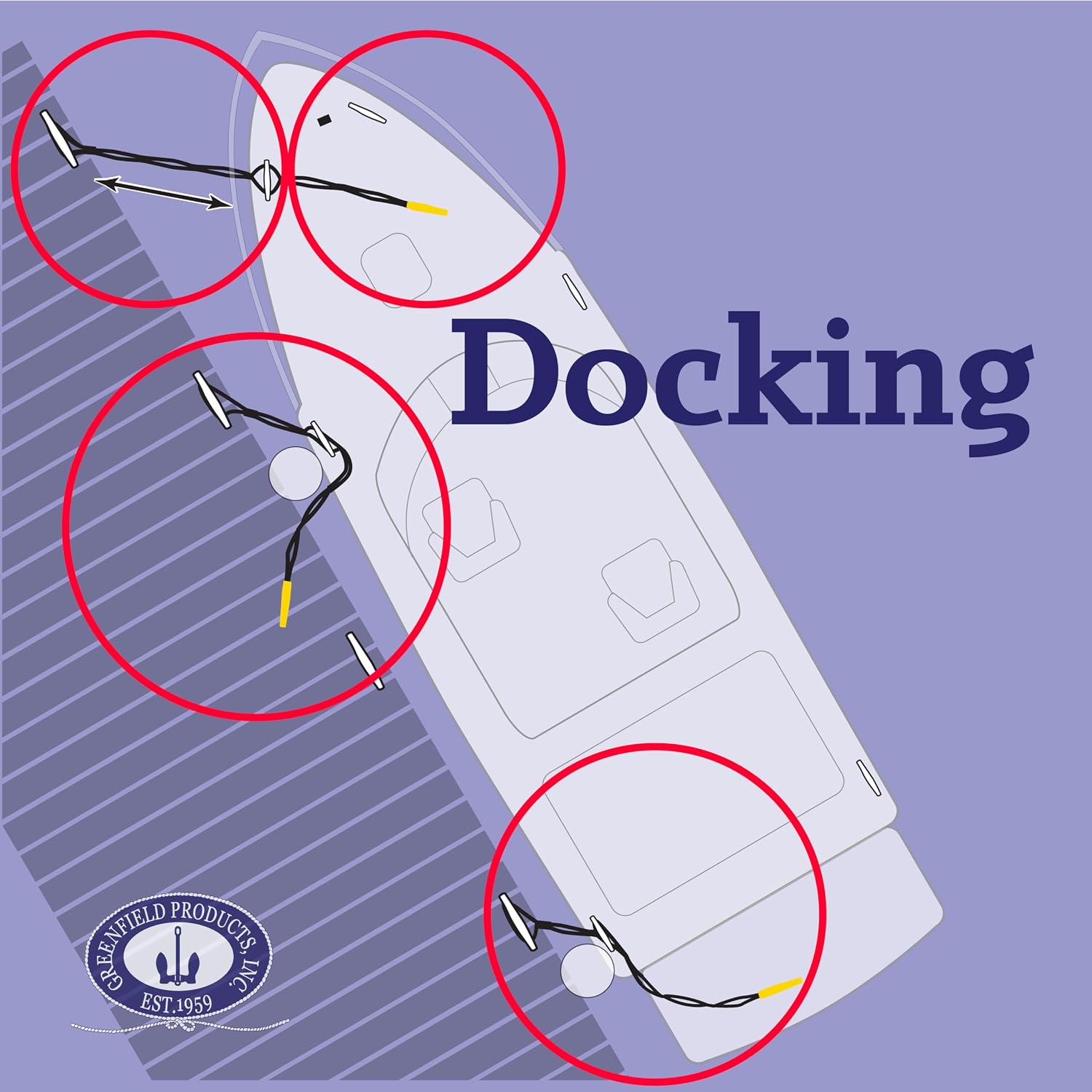 Stretch 'n Slide Bungee Dock Lines, 2 Pack, Stretches to 7ft with Adjustable Loops, Ideal for Docking or Rafting, Boats, Jetskis, PWC. Boat Dock Lines with Loop.