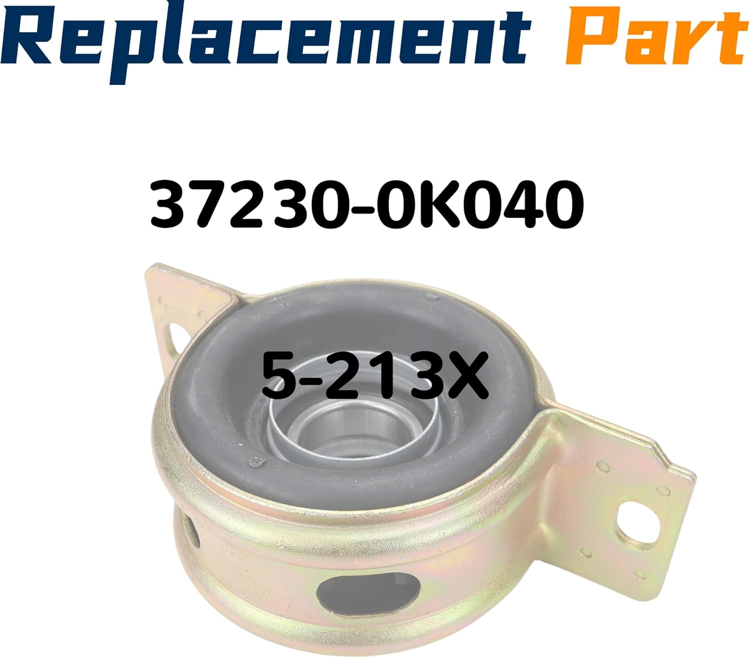 Drive Shaft Center Support Bearing U Joints Compatible with Toyota Tacoma 2WD 4WD U Joint 2005 2006 2007 2008 2009 2010 2011 2012 2013 2014 2015 Replace Ujoint 37230-0K040 5-213X U-Joint