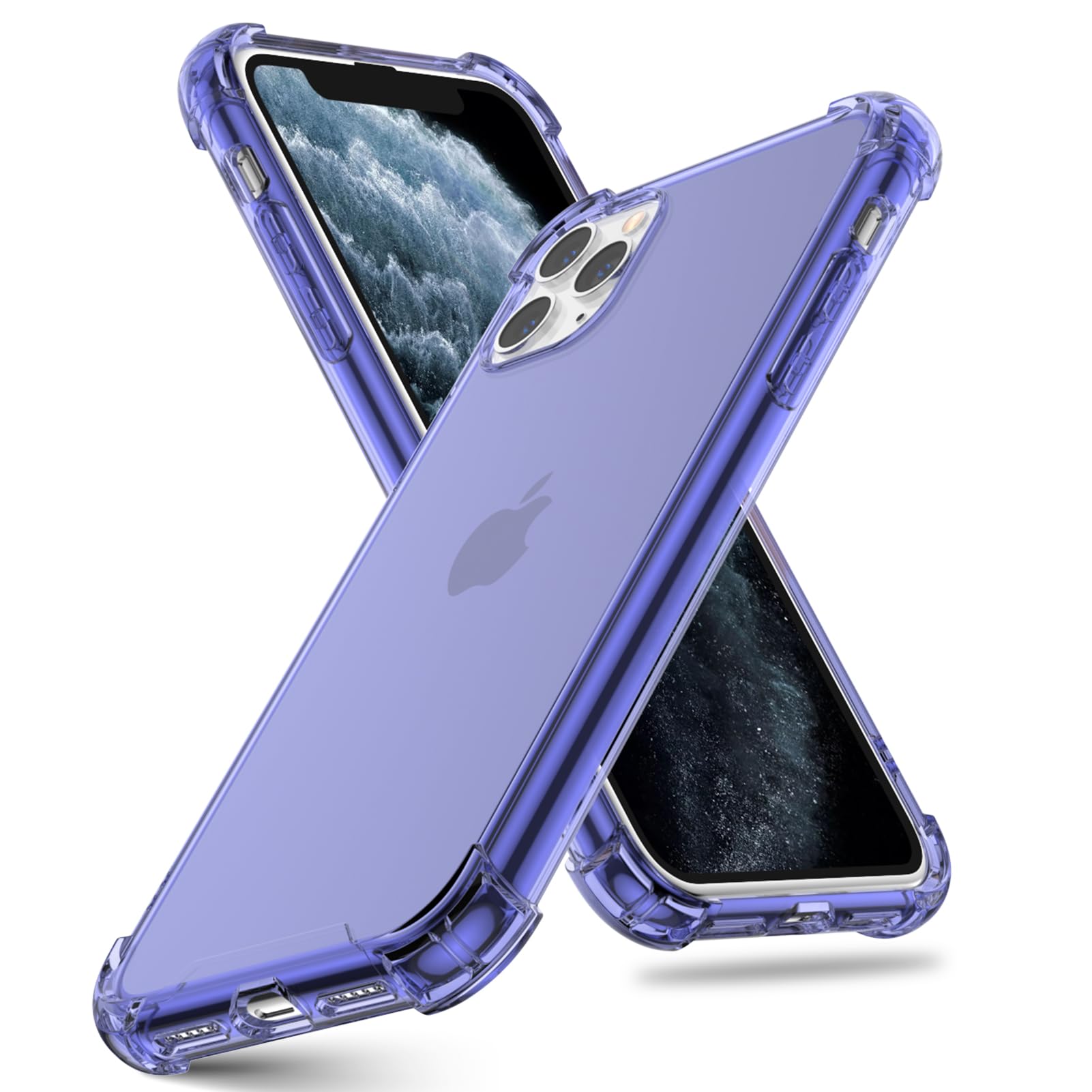 ORIbox iPhone 11 Pro Max Purple Case, Corner Shockproof Protection