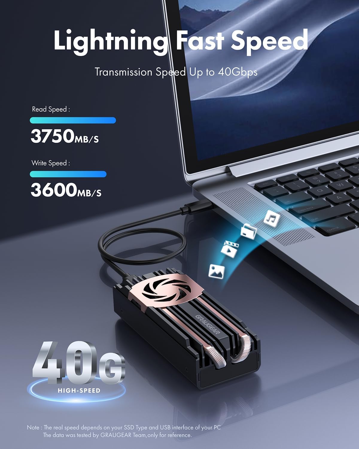Lightning Fast Speed Data Transfer