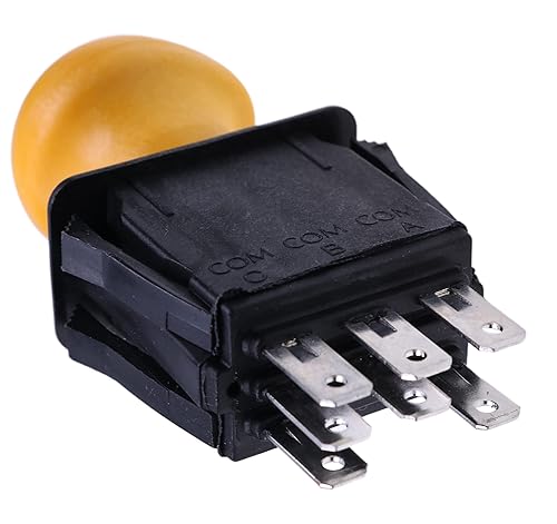 JEENDA Interruptor 725-04258A 925-04258 Interruptor de toma de fuerza de embrague de cuchilla compatible con Cub Cadet Tractor LT1018 LT1022 LT1024