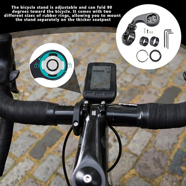 Support Garmin Edge Explore 2,pour Garmin Edge 530 540 520 510 500 200 130 25 20 840 830 820 810 800 1000 1030 1040 Plus Explore 2 Xoss G/G+ GPS Bike Computers, pour Potences Et Accessoires De VTT - 4