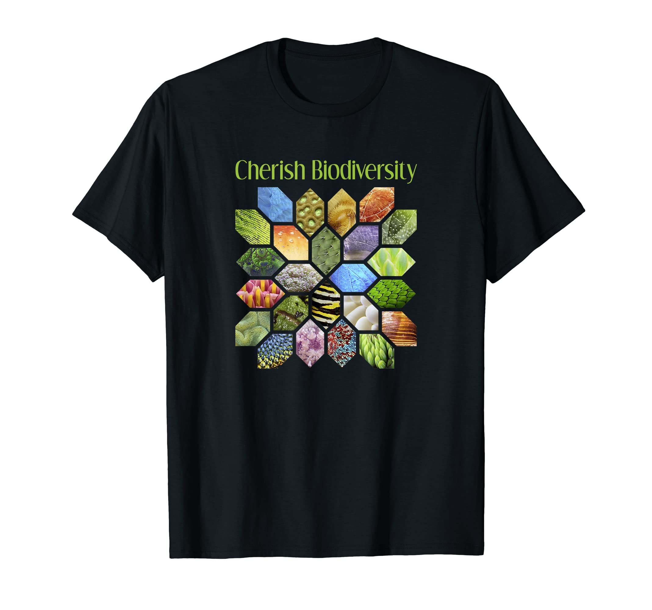 Math & Mirth DesignsCherish Biodiversity Science T-Shirt T-Shirt