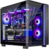 Skytech King 95 Gaming PC Desktop, Ryzen 7 7800X3D 4.2 GHz 5GHz Turbo, AMD RX 7800XT 16GB, 1TB Gen4 NVMe SSD, 32GB DDR5 RAM 5600 RGB, 850W Gold PSU, 360mm ARGB AIO, Wi-Fi, Win 11