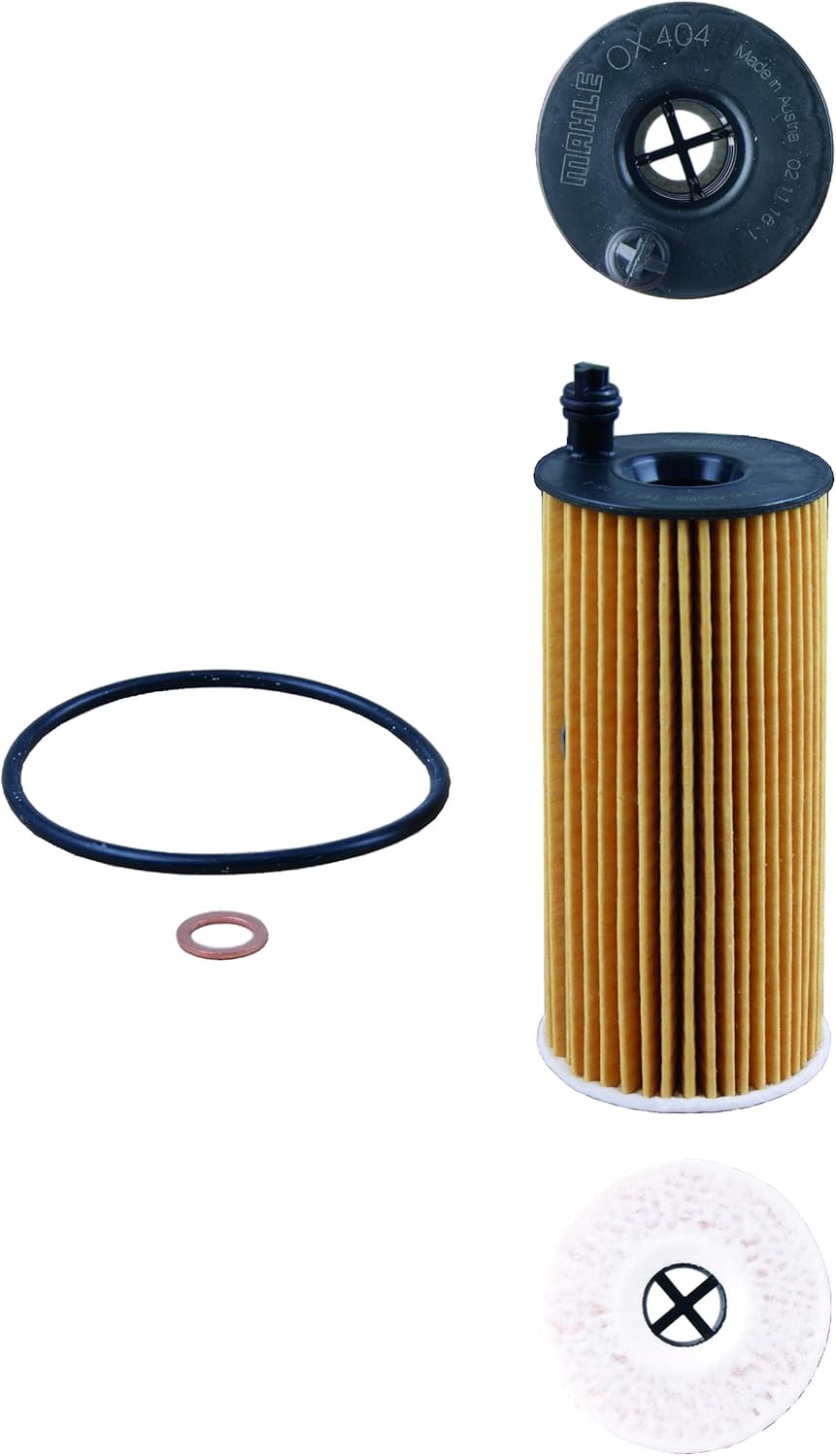 MAHLE Original OX 404D ECO Engine Oil Filter, 1 Pack