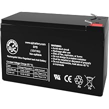 AJC Battery Compatible with Toyo 6FM7 12V 7Ah Sealed Lead Acid Battery