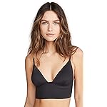 Free People Sage Longline Bralette Black LG (Women's 12)