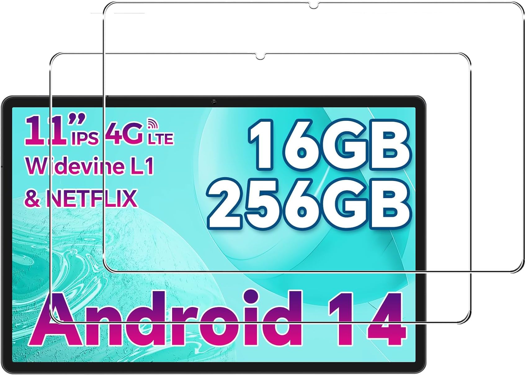 Amazon | [2枚セット] For ‎TECLAST T50Plus/ODEA S11 フィルム 強化
