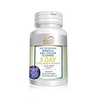 Vista 1 de Limpiador corporal total de 3 días - Limpiador intestinal Miracle Oxy-Colon