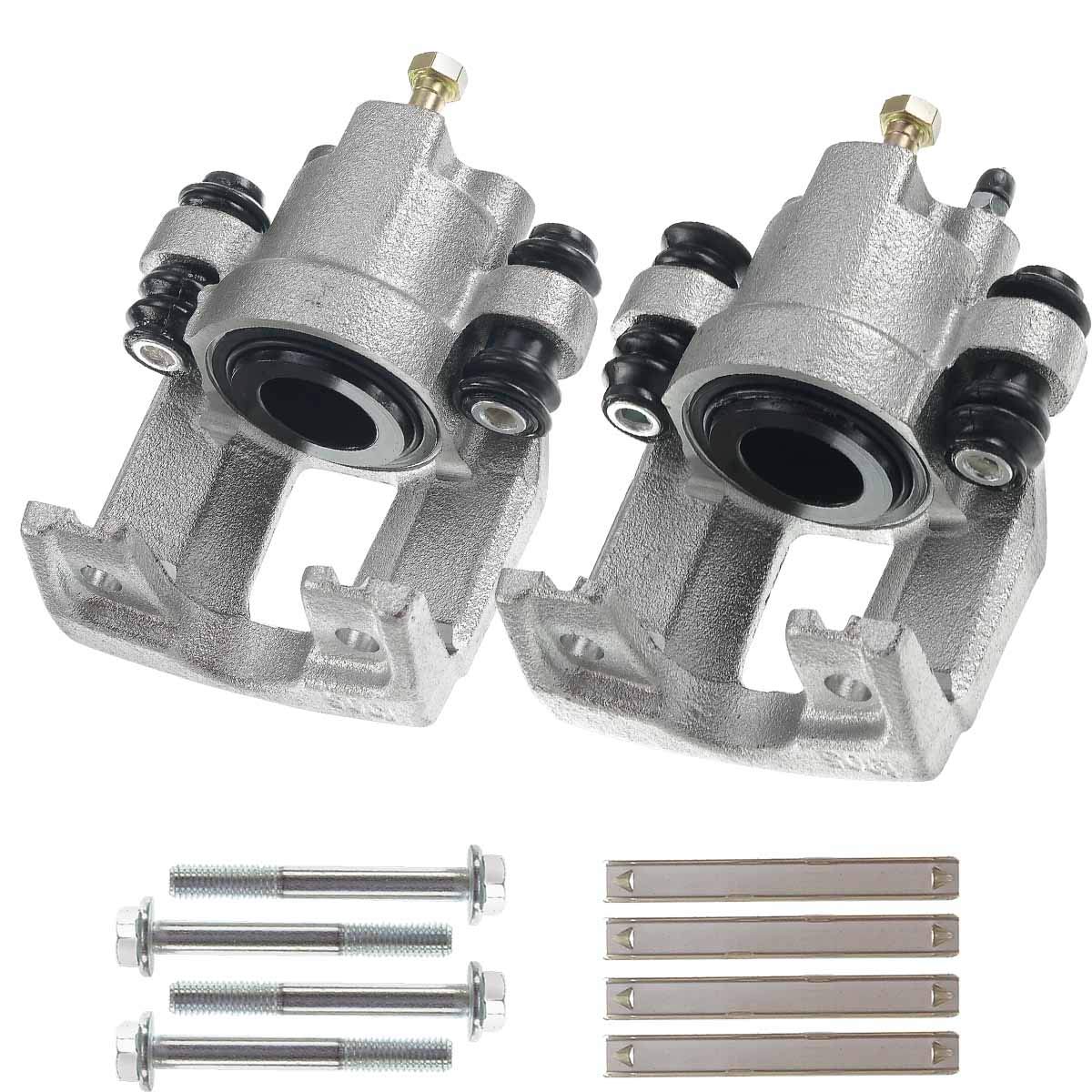 Frankberg 2x Pinza Freno Asse Posteriore Sinistra Destra Compatibile con Commander XH XK Commander Van XH Grand Cherokee II WG WJ Grand Cherokee III WH WK Replace# 5143703AB 5143702AB